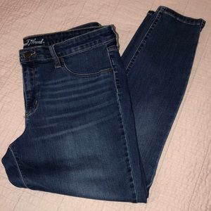 Skinny size 16S NWOT dark denim